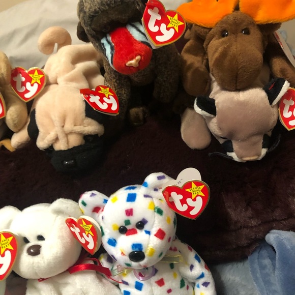 Ty Beanie babies random bundle of 10 - Picture 8 of 16